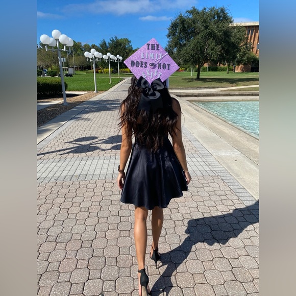 Black Homecoming/Graduation Party Dress - Picture 3 of 6